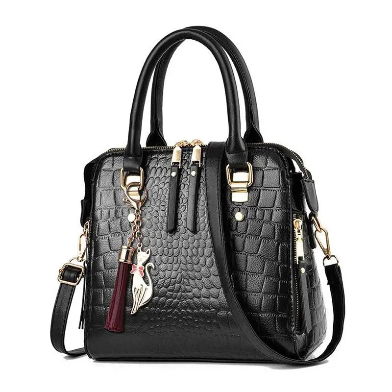 Bolsa feminina inverno crocodilo