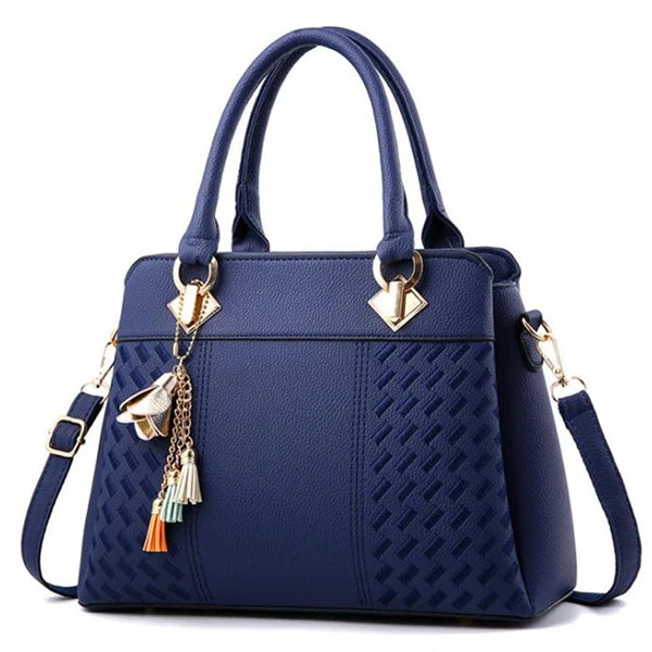 Bolsa feminina de couro transversal  Carme