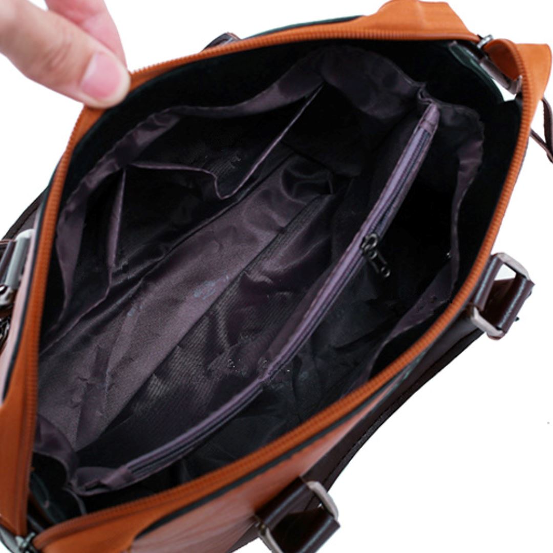 Bolsa Nature de Couro - Compre 1 Leve 4 [MEGA OFERTA AURORA]