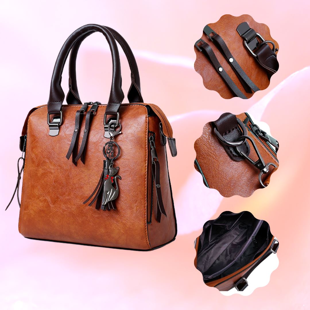 Bolsa Nature de Couro - Compre 1 Leve 4 [MEGA OFERTA AURORA]
