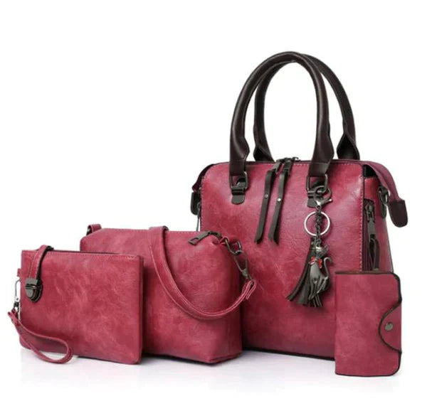 Bolsa Nature de Couro - Compre 1 Leve 4 [MEGA OFERTA AURORA]